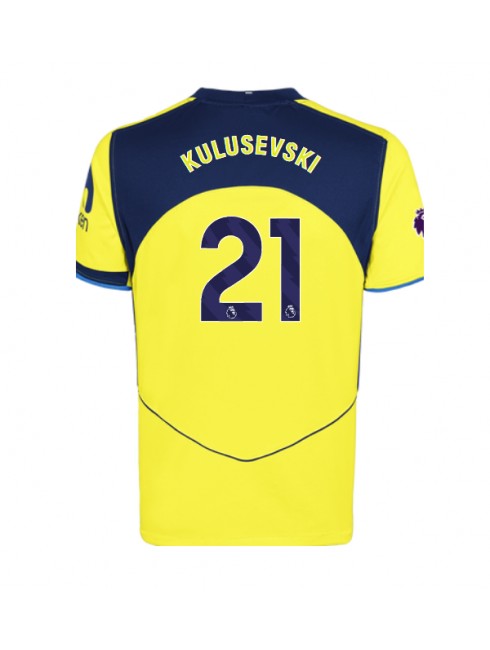 Tottenham Hotspur Dejan Kulusevski #21 Ausweichtrikot 2025-26 Kurzarm Tottenham Hotspur Dejan Kulusevski #21 Ausweichtrikot 2025-26 Kurzarm